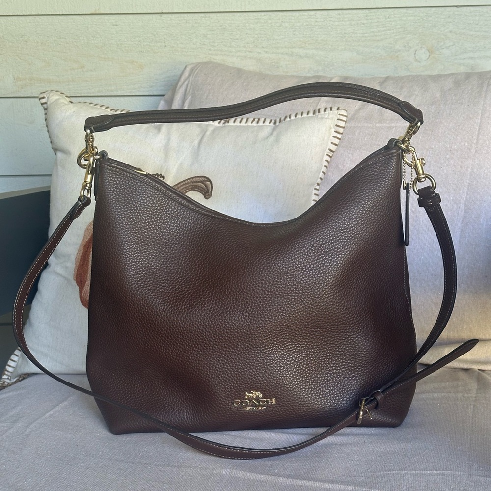Coach Large Laurel Shoulder Bag in Maple